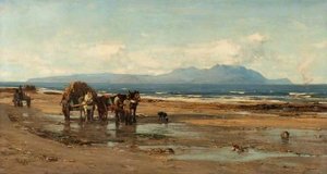 Arran From The Ayrshire Coast — David Farquharson