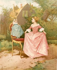 A Doll's Great Grandmother — Edward Moran
