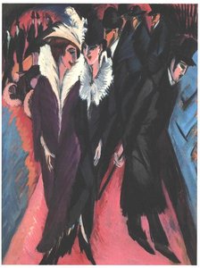 Straße, Berlin — Ernst Ludwig Kirchner, German Expressionism