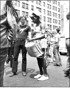 Marsha P. Johnson At The Pride March, 1974 — Leonard Fink