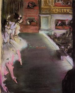 Dancers At The Old Opera House — Edgar Degas