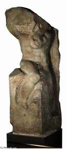 Slave (atlas) — Michelangelo Buonarroti, High Renaissance