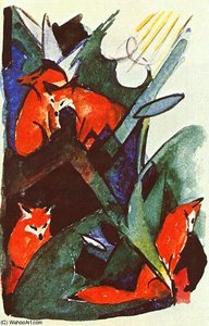 Untitled (6079) — Franz Marc, German Expressionism