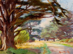 Path And Trees — Rose Mead