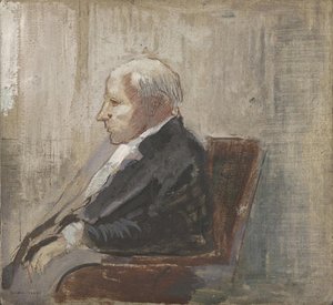 Seated Man — Odilon Redon