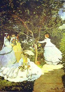 Women In The Garden — Claude Monet, Impressionism