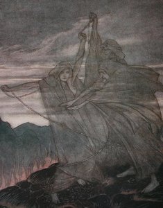 The Ring Of The Nibelung 51 — Arthur Rackham