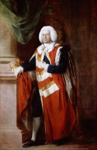 Der Reverend Robert Sherard (1712–1799), 4. Earl Of Harborough — Thomas Gainsborough, Romantik