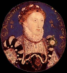 Miniature Of Elizabeth I — Nicholas Hilliard