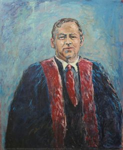 Portrait of Prof AE du Toit