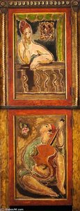 Commedia Dell'arte Scene — Duncan Grant