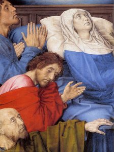 Der Tod Mariens (detail) — Hugo Van Der Goes, Frühflämische Malerei