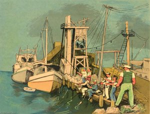 Fishing — Harry Gottlieb