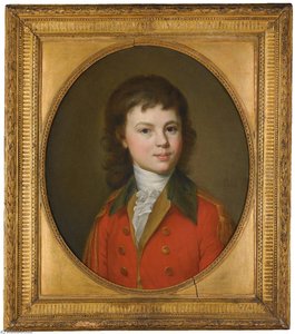 a Portrait of Count Paul Alexandrovich Stroganoff, aged 15