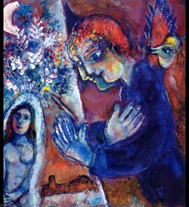 Artist At Easel — Marc Chagall, Surrealism