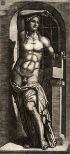 Apollo Citharoedus Of The Casa Sassi — Marcantonio Raimondi