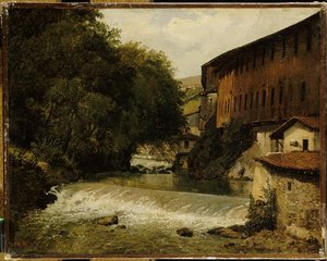 Mills Of Thiers — Theodore Robinson