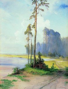 Summer Landscape. Pines — Aleksey Savrasov