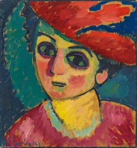 Roter Hut (red Hat) — Алексеј Фон Јављенски