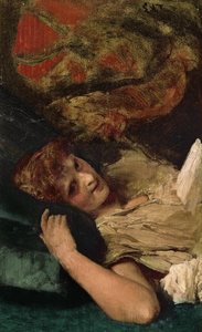 Reclining Woman — Lawrence Alma-tadema