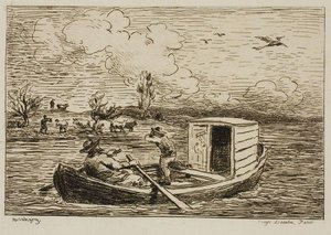Cambronne's Word — Charles-françois Daubigny