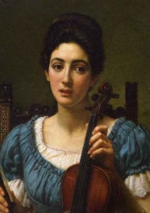 The Violinist — Sir Edward John Poynter