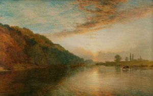 On The Trent Near Nottingham — Henry Thomas Dawson
