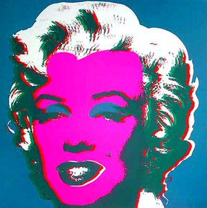 Marilyn Azul — Andy Warhol, Pop Art