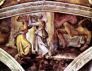 Judith And Holofernes — Michelangelo Buonarroti, High Renaissance