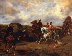 La Caravane (Scene of Nomads)