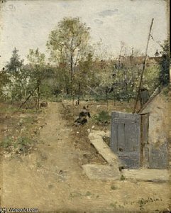 In The Garden — Giovanni Boldini