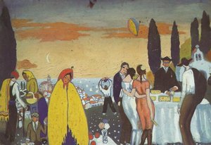 Festival At San Sebastian, 1921 — Salvador Dalí, Surrealist Movement