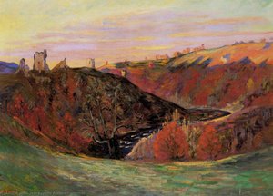 Sunset On The Creuse — Ferdinand Guillaumin