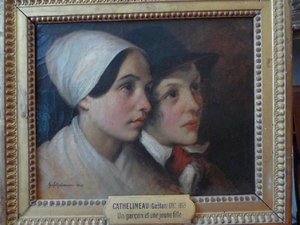 Un garçon et une jeune fille