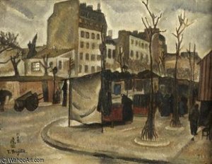 Marché De Paris — Léonard Tsuguharu Foujita