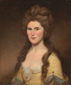 Rebecca Bryan White (mrs. John White) — Charles Willson Peale, Neoclassicism