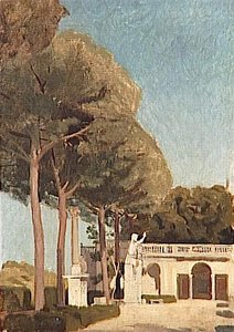 Rome, Villa Medicis — Ernest Hébert (antoine Auguste Ernest Hebert)