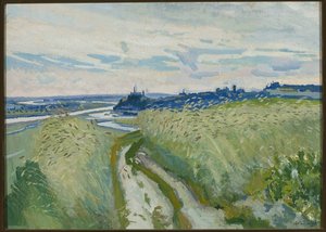 Landscape With A Road — Stanislav Zhukovsky