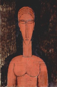 El Busto Rojo — Amedeo Modigliani