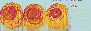 The Rose (i) — Cy Twombly, Abstract Expressionism