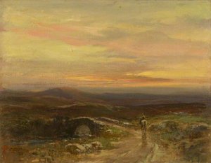 Moulin Moor (recto) — Charles Gustav Louis Phillips, Romanticism