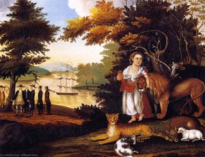 Peaceable Kingdom (32) — Edward Hicks