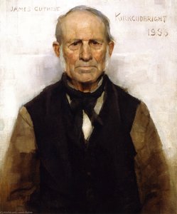 Old Willie, A Village Worthy — James Guthrie, Impressionist Portraiture