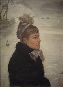 Presso Al Lago — Giuseppe De Nittis
