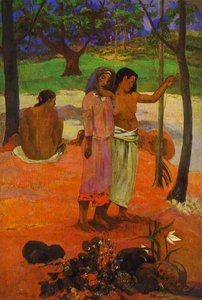 The Call — Eugène Henri Paul Gauguin, Post-impressionism