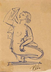 (crouching Female Nude) — Paul Manship
