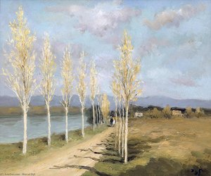 The Canal`s Bank — Marcel Dyf