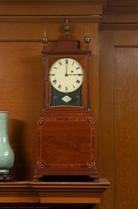 Mantel Clock — Elnathan Taber, Neoclassical Decoration