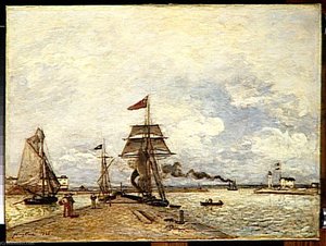 ENTREE DU PORT HONFLEUR
