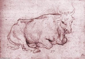 Seated Bull — Cesare Da Sesto